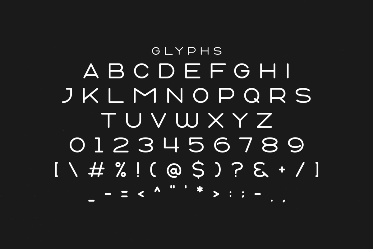 Anegoya simple Uppercase Font, a Sans Serif Font by Monoletter Studio (Photo 3 of 4)