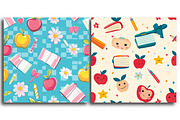 Cute Back To School Digital Paper, a Pattern Graphic by Designking (Thumbnail 4 of 4)