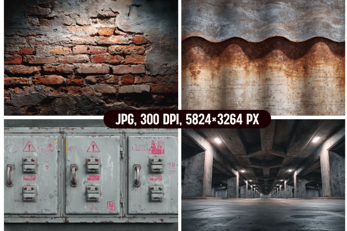 Urban & Industrial Photo Backdrops, a Background Graphic by PrintHaven Designs (Photo 8 of 12)