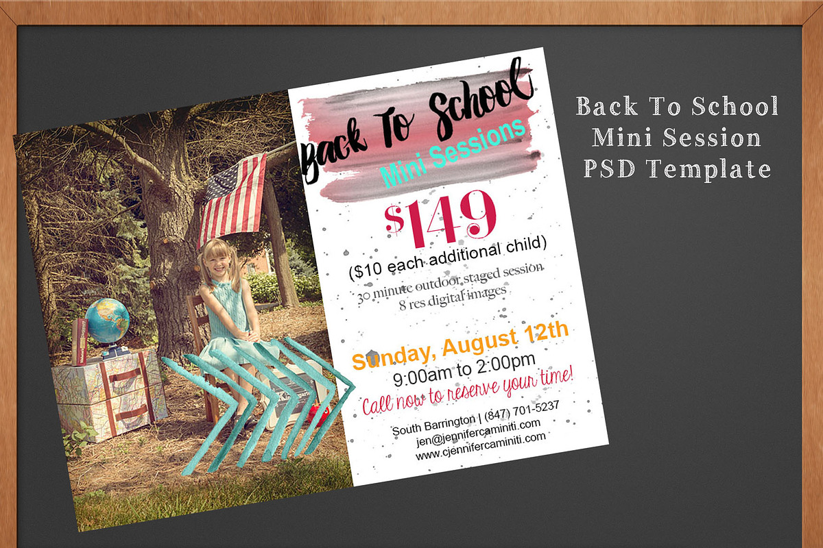 Back To School Mini Session Template, an Email Template by Jennifer Caminiti