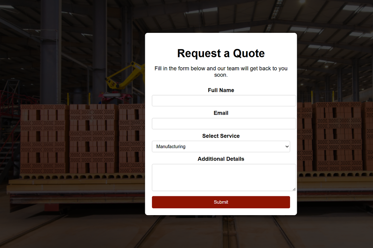 BrickWorks- Industrial Template, a HTML Template by NomaTemplates (Photo 10 of 11)
