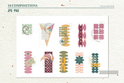 Abstract Geometric Posters, a Background Graphic by Collection by VY (Thumbnail 6 of 15)