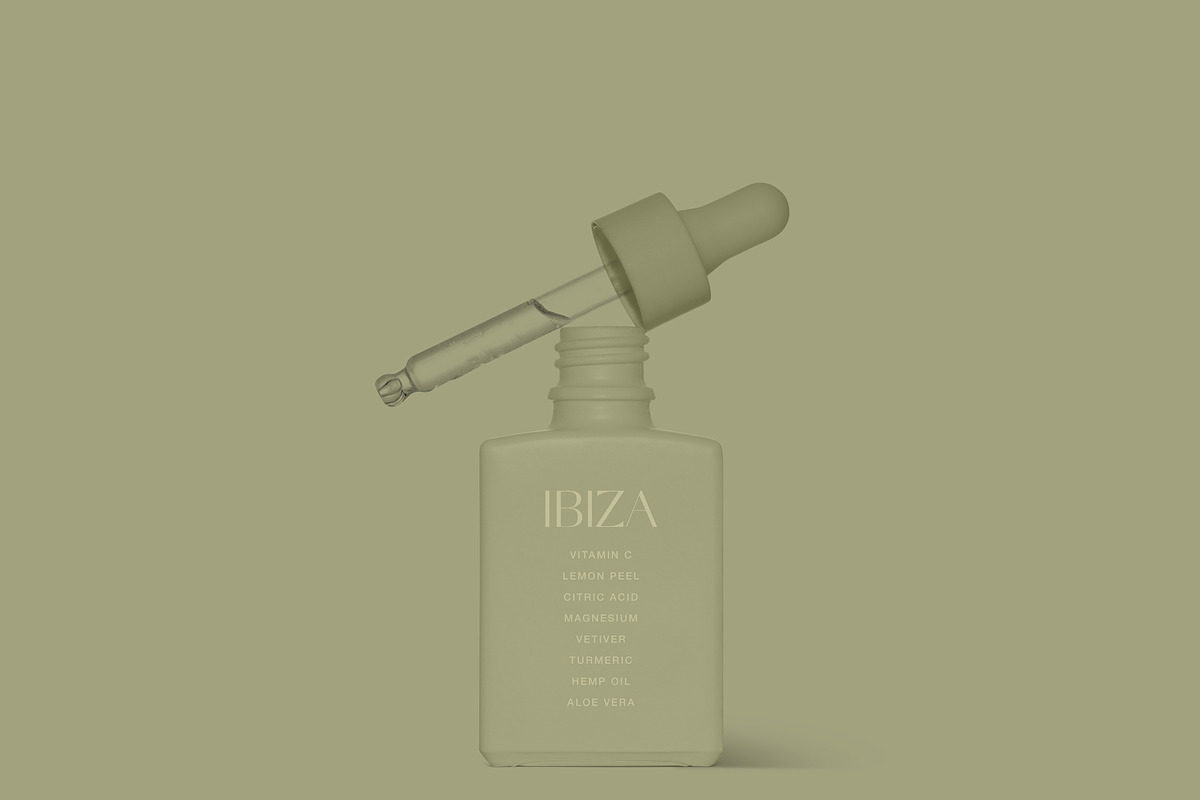 Square Dropper Bottle Mockup, a Packaging Mockup by Copal (Photo 7 of 20)
