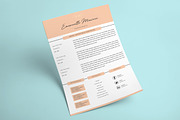 Clean Elegant Resume Template, a Resume Template by Rustype (Thumbnail 5 of 6)
