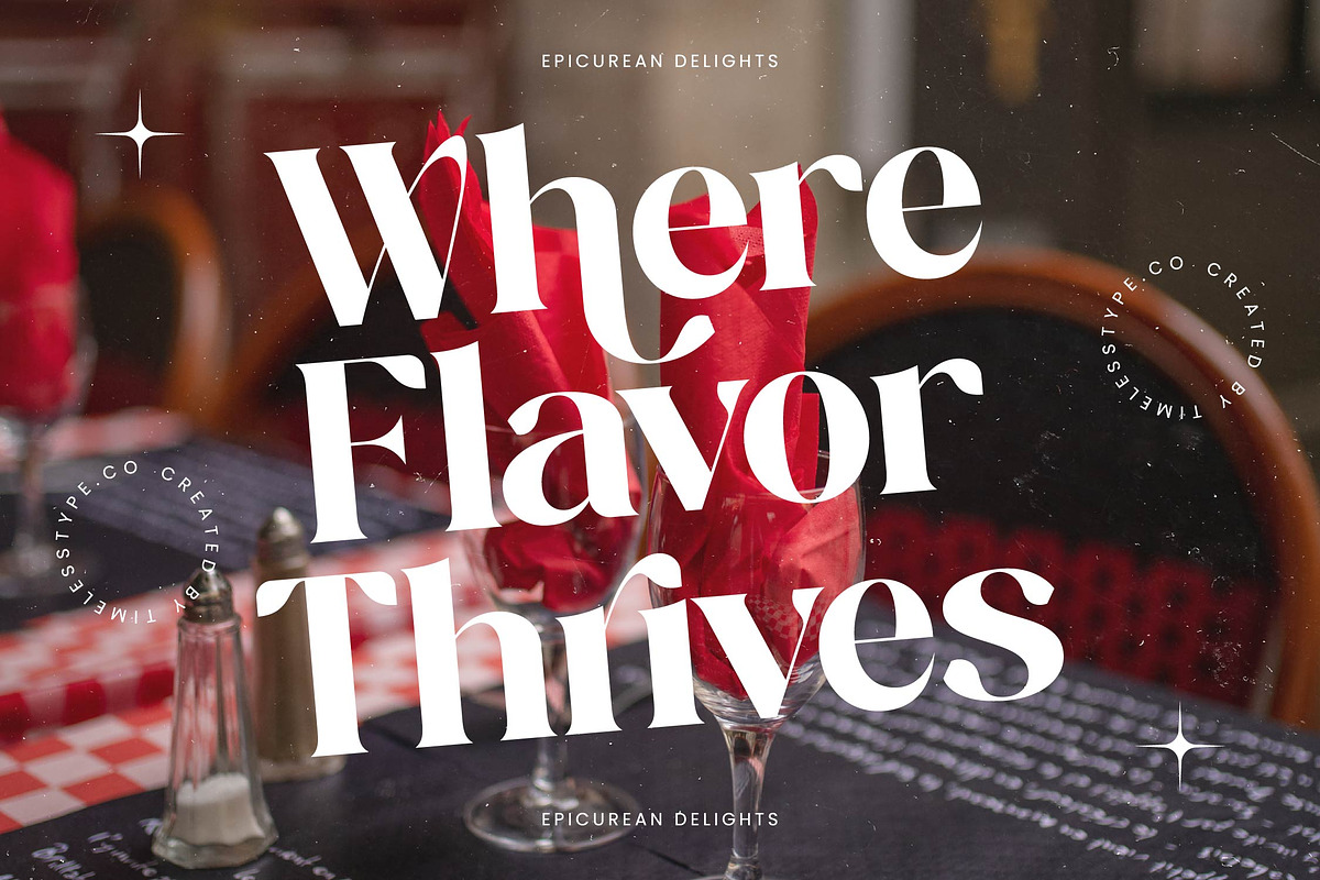 Regita Glamor Luxury Serif Font, a Serif Font by timelesstype.co (Photo 5 of 20)