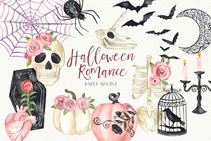 Halloween Romance Clipart
