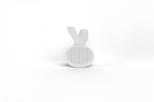 Cartoon Medal Mockup
