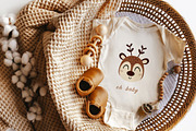 Newborn Baby Boy Clipart, an Object Illustration by JulzaArt (Thumbnail 5 of 7)