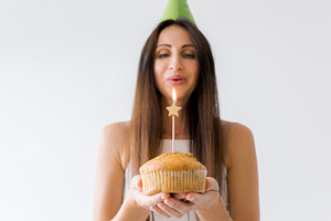 Young woman Birthday, a Person Photo by Kolomiyets Viktoriya