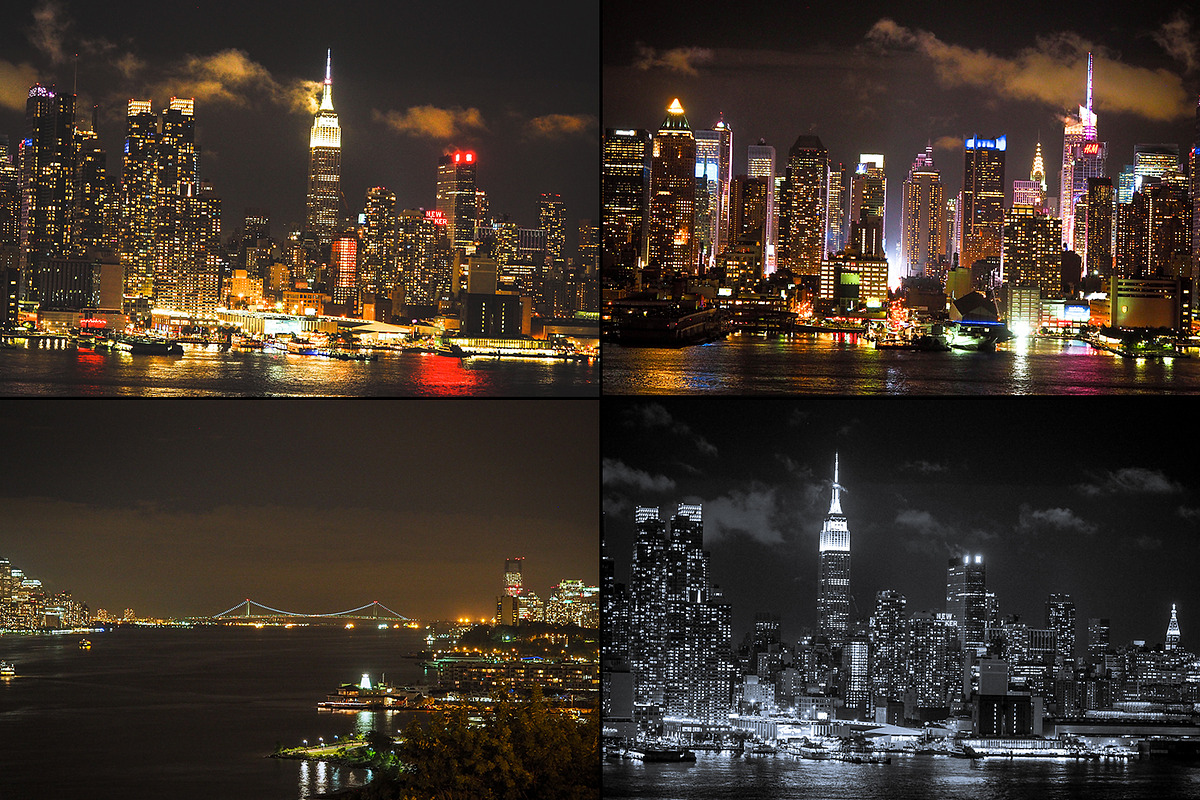 Manhattan at night from NJ / 33pics, a Graphic by tydla (Photo 8 of 9)
