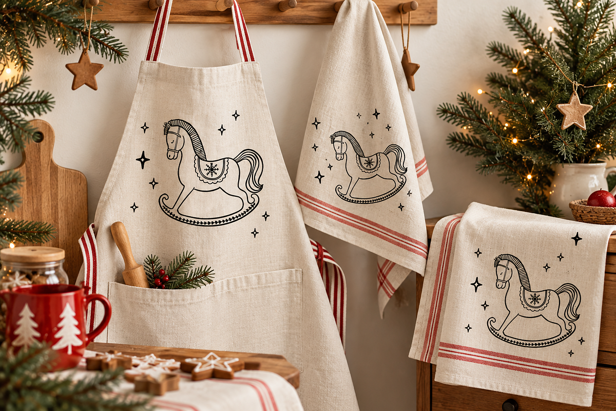 Christmas and Happy New Year Set, a Decorative Illustration by Lena Kedrova (Photo 10 of 11)