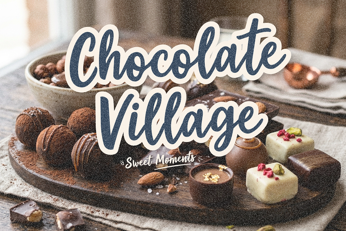 Canal Village, a Handwritten Font by BBtypeStudios (Photo 3 of 12)