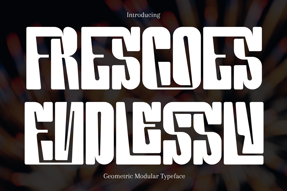 Frescoes Endlessly - Condensed Font, a Sans Serif Font by 177Studio (Photo 1 of 8)