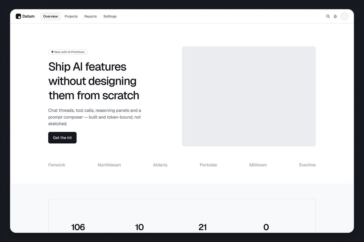 Datum — Design System, an UI Kit Template by DesignWise (Photo 6 of 7)