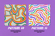 Retro Pattern Set, a Pattern Graphic by Dedraw Studio (Thumbnail 6 of 13)