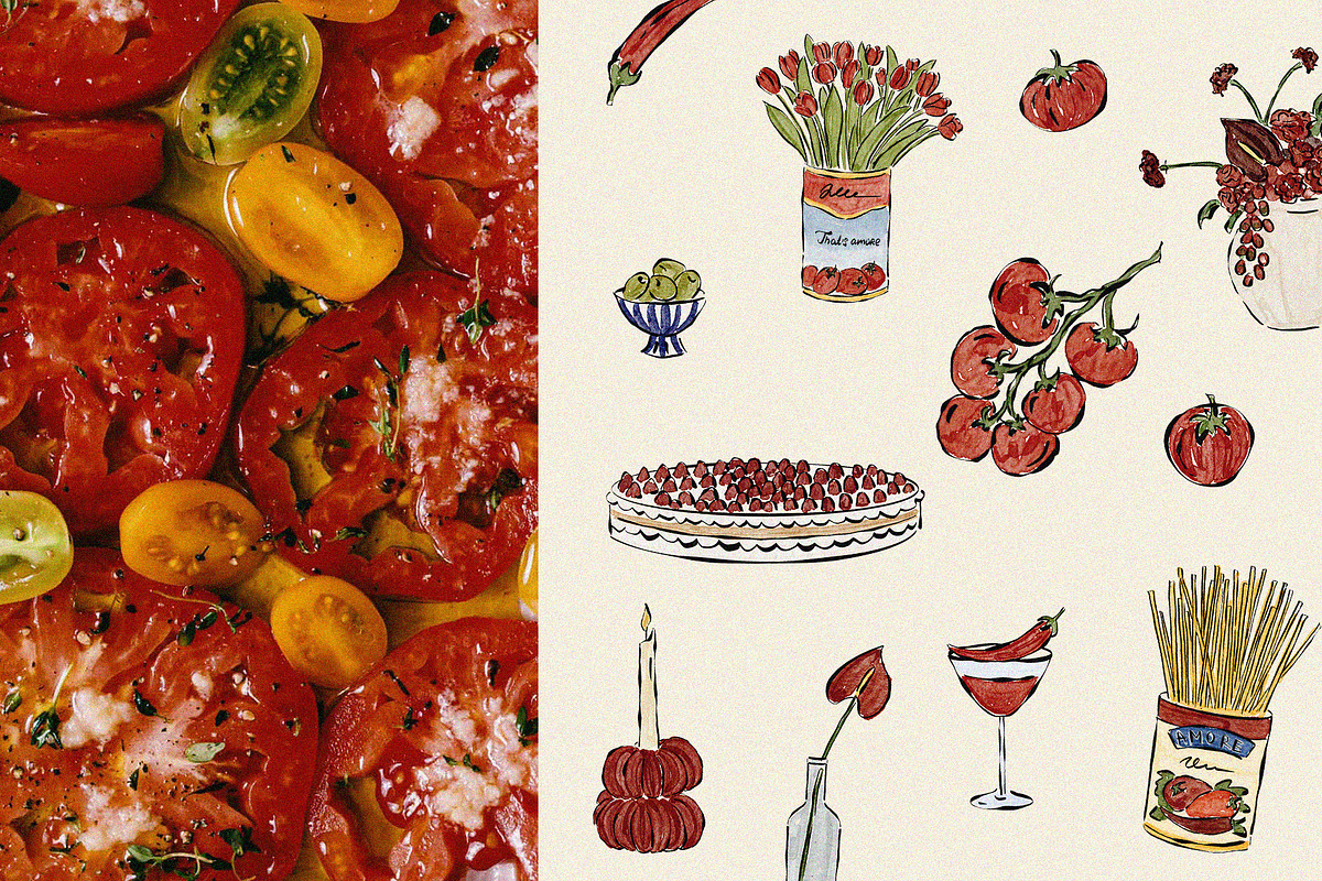 That's Amore Italian Summer Clipart, an Object Illustration by Teresa Art Store (Photo 6 of 6)