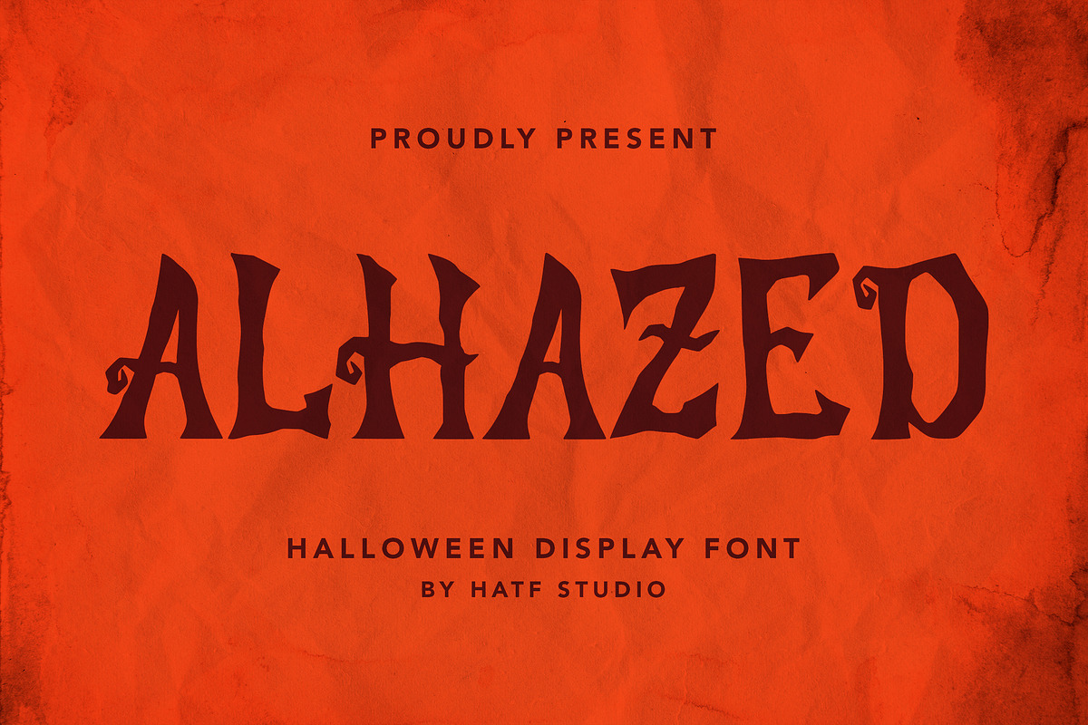 Alhazed, a Blackletter Font by HATFSTUDIO (Photo 1 of 8)