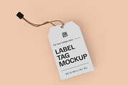 Label Tag Mockup, a Product Mockup by SLAB! Design (Thumbnail 5 of 7)