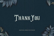 Graphite - Vintage Decorative Font, a Font by HansCo Studio (Thumbnail 10 of 11)