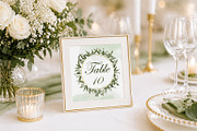 Greenery Wedding Watercolor Set, a Decorative Illustration by L- design studio (Thumbnail 5 of 6)
