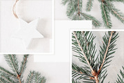 7x5 Christmas Card Mockup, P05, a Product Mockup by FOXIMIDesign (Thumbnail 3 of 6)