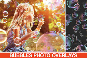 Bubble Photoshop Overlay