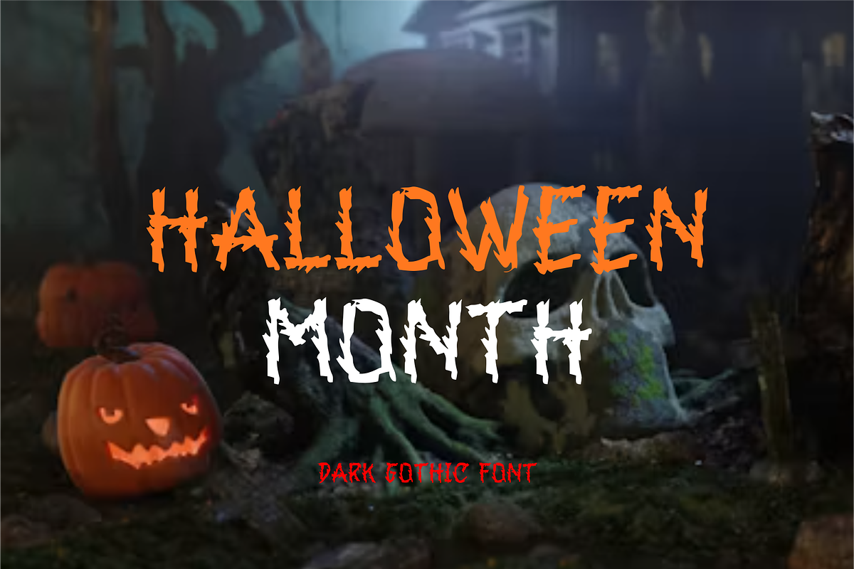 Vexmour – Gothic Horror Font, a Blackletter Font by idealistudio (Photo 4 of 5)