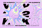 Y2K PNG Elements - 7 Color Versions, an Object Graphic by Graphicdome (Thumbnail 2 of 11)