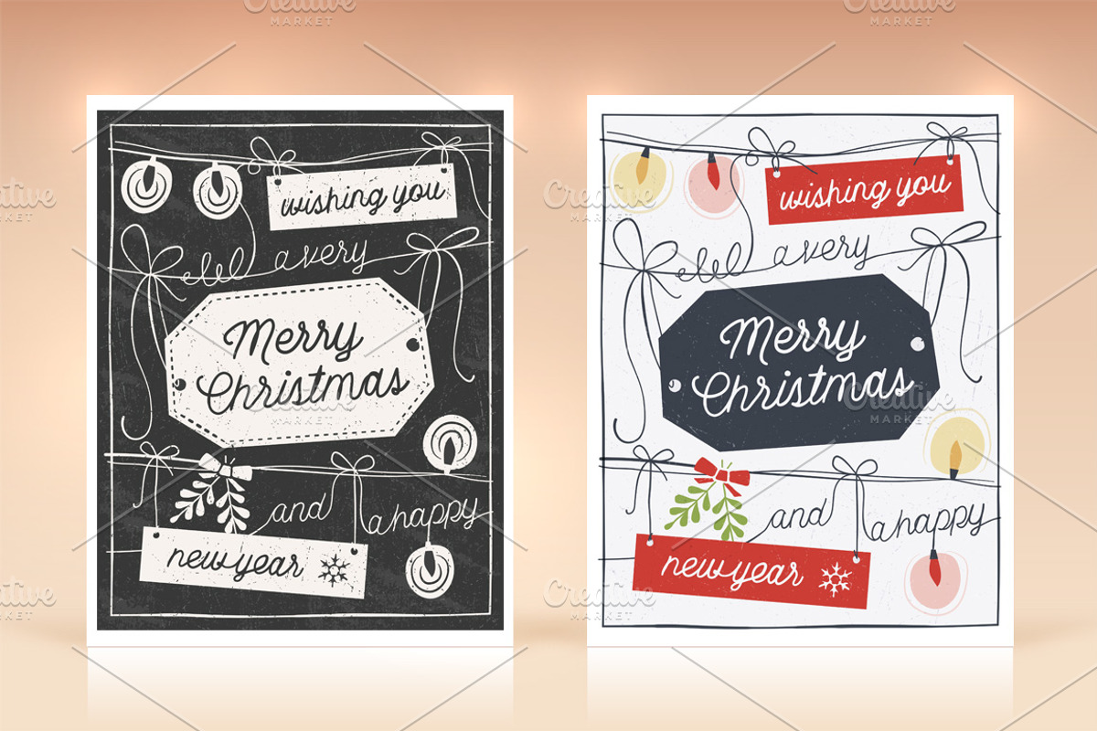 Christmas Bundle, a Decorative Illustration by Mera Pixels (Photo 7 of 10)