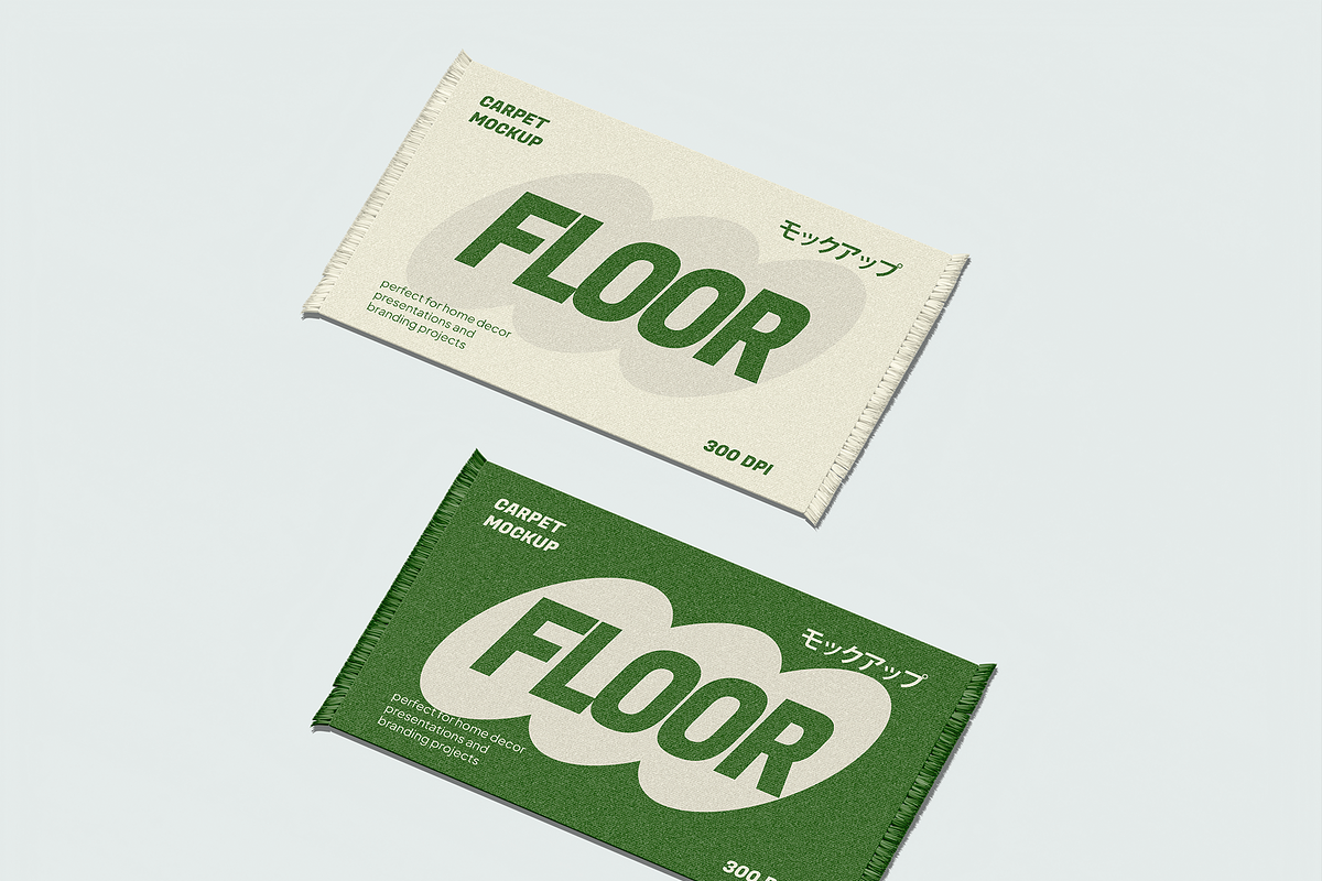 Carpet Mockup, a Product Mockup by Bartama Graphic (Photo 2 of 4)