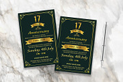 Anniversary Invitation Template-V586, an Invitation Template by Template Shop (Thumbnail 2 of 2)