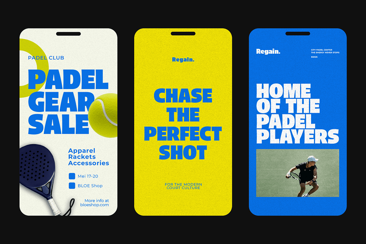 Regain - Bold Display Font, a Sans Serif Font by Pixesia Studio (Photo 3 of 16)