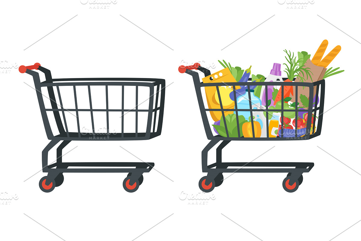 Vector cartoon style illustration of, a Food Illustration by Cartoon time!