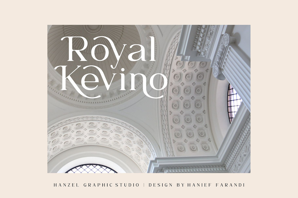 Royal Kevino - Serif Font preview 8