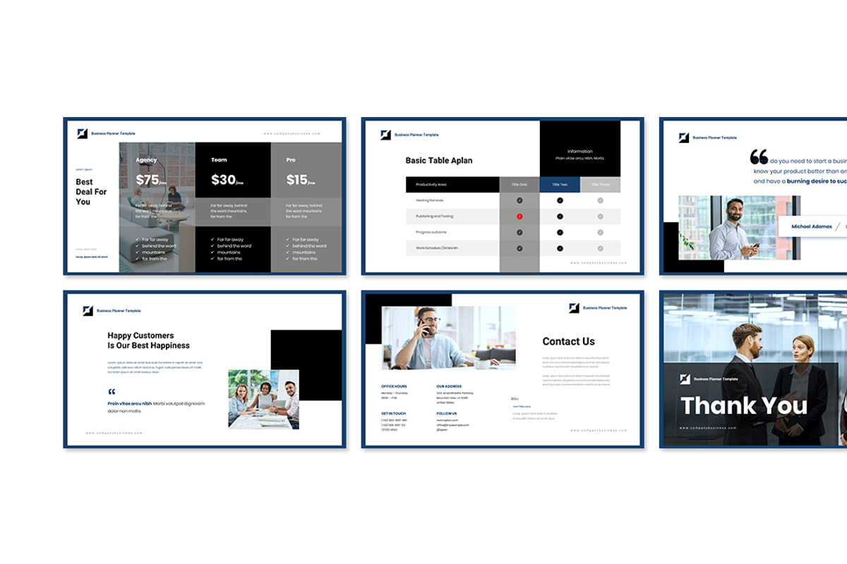 Alpan Business Presentation Template, a Presentation Template by Analogous Temp (Photo 5 of 5)