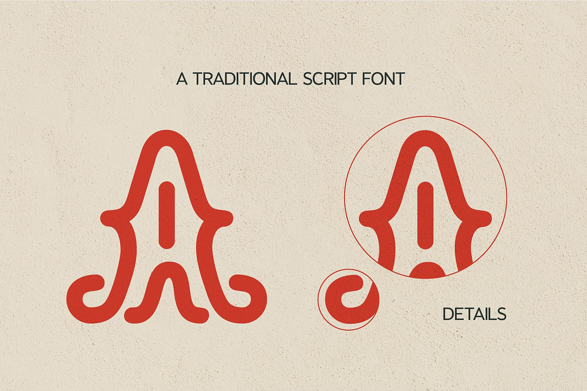 Etnika – A Traditional Script Font, a Sans Serif Font by Hole Hope Design (Photo 5 of 8)
