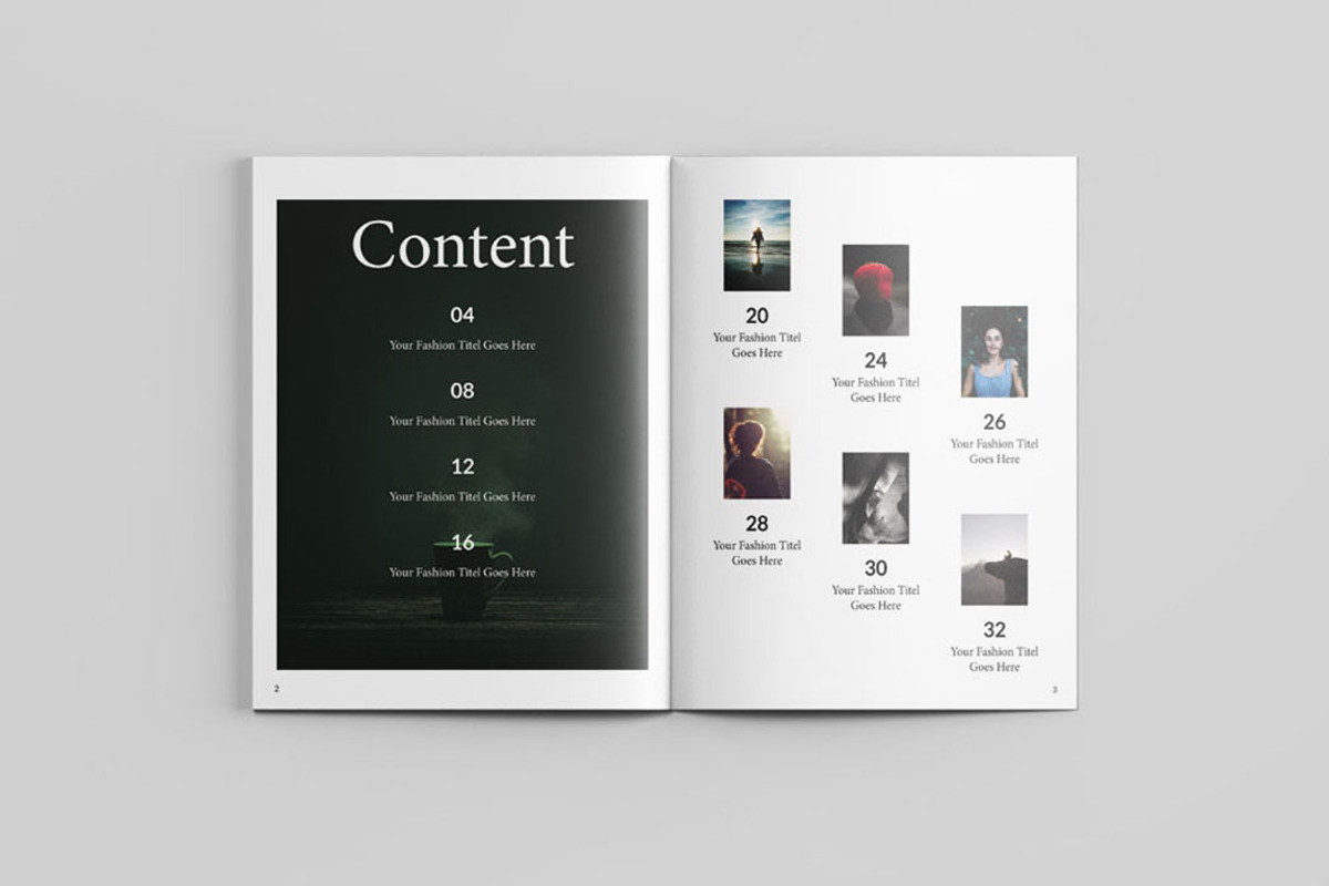 Fashion Magazine Template-V434, a Magazine Template by Template Shop (Photo 14 of 18)