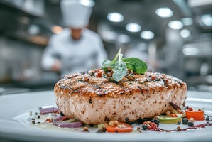 Presentation of exquisite gourmet, a Food & Drink Photo by ZinetroN