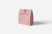 Paper Bag With Label Mockup, a Product Mockup by Indah (Thumbnail 5 of 6)