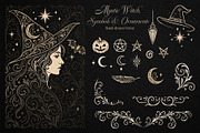 Mystic Samhain & Halloween Designs, a Seasonal Illustration by Christine Krahl (Thumbnail 6 of 7)