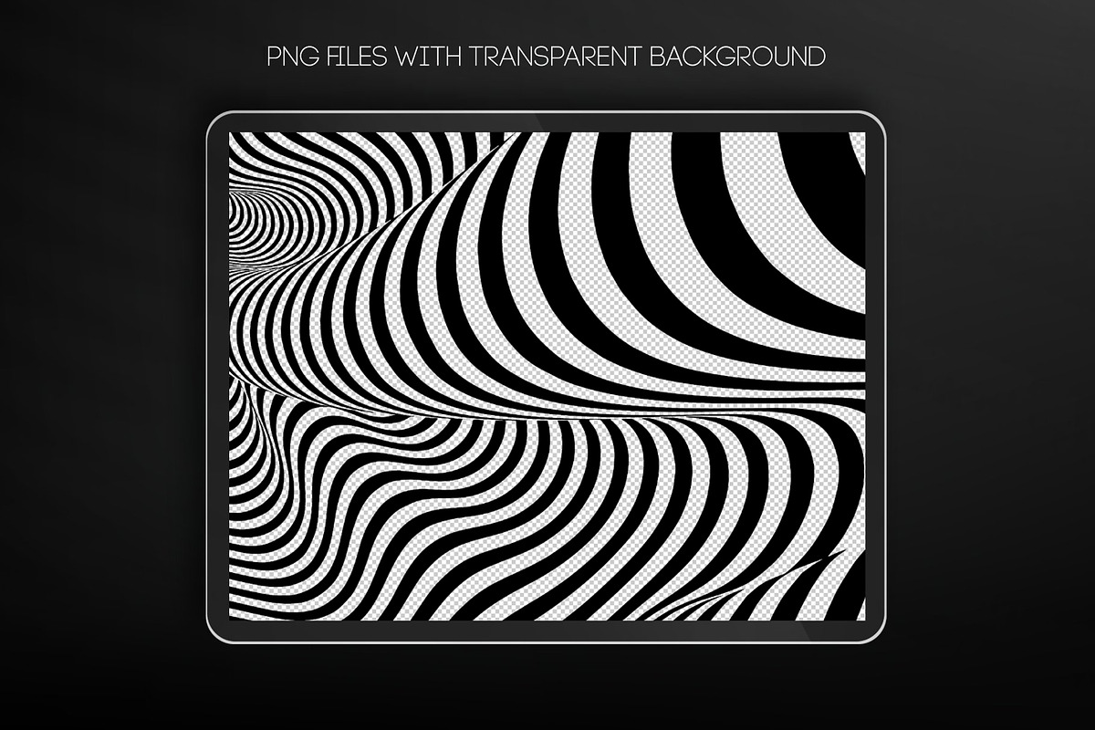 Op Art - Vector backgrounds bundle, a Background Graphic by RDShop (Photo 2 of 14)