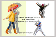 Dynamic Shadow Effect for Photoshop, an Action Add-On by 3d_model_tifotizi (Thumbnail 2 of 2)