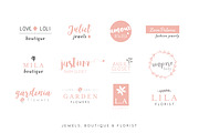 Feminine Logo Design Kit !, a Branding & Logo Template by Nordic.Arg (Thumbnail 2 of 6)