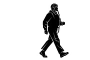 collection of pilot silhouettes, an Illustration by Amazin_art (Thumbnail 17 of 29)