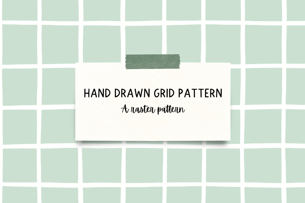 Grid Repeat Raster Pattern, a Pattern Graphic by K McCormack Designs (Photo 1 of 4)
