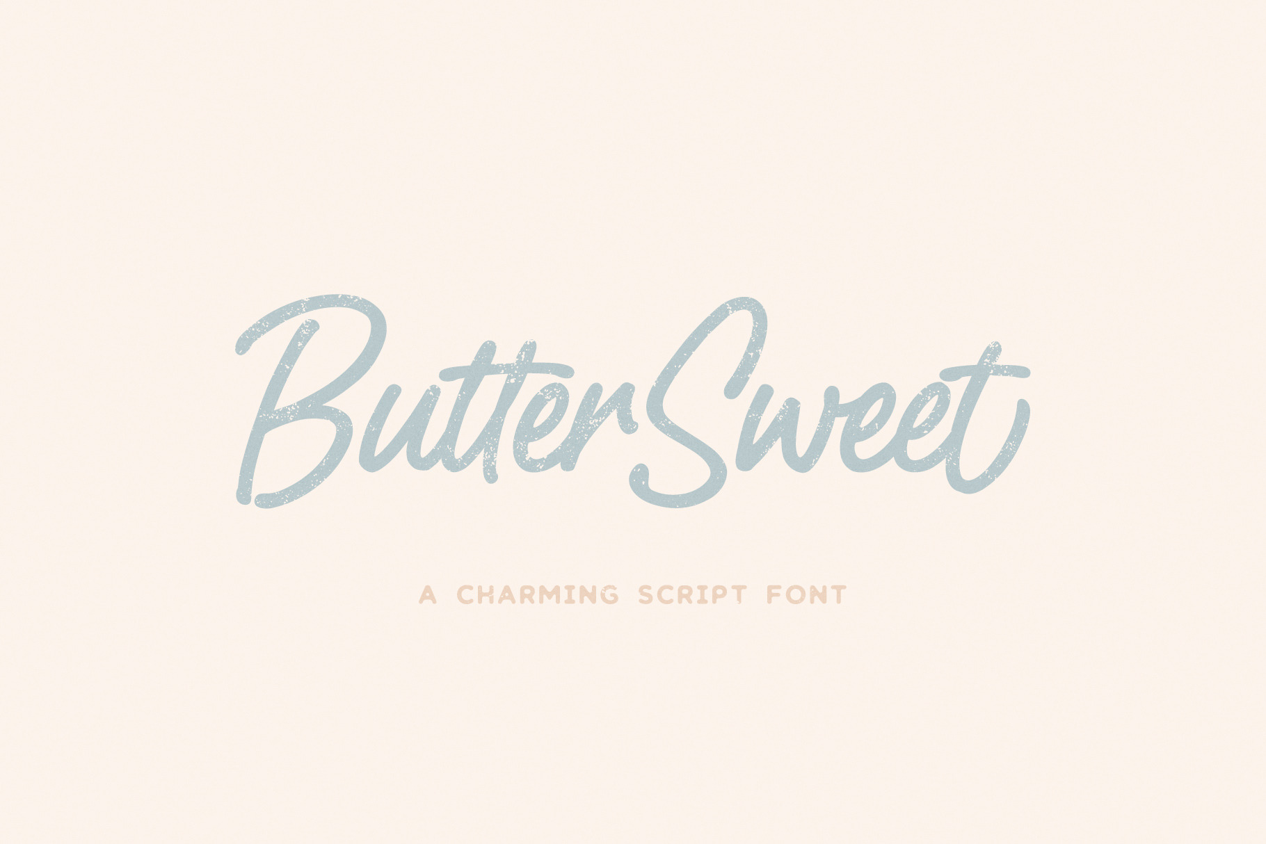 ButterSweet a Charming Script Font