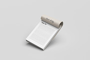 Notepad Mockup, a Books & Magazine Mockup by graphic_keY (Thumbnail 2 of 6)