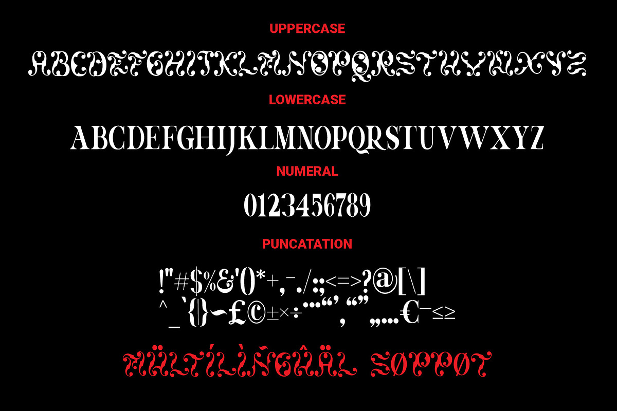 Slipknot, a Blackletter Font by WisnoetypeCo (Photo 8 of 9)