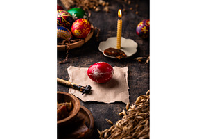 Traditional Ukrainian painting, a Holiday Photo by Yulia Furman
