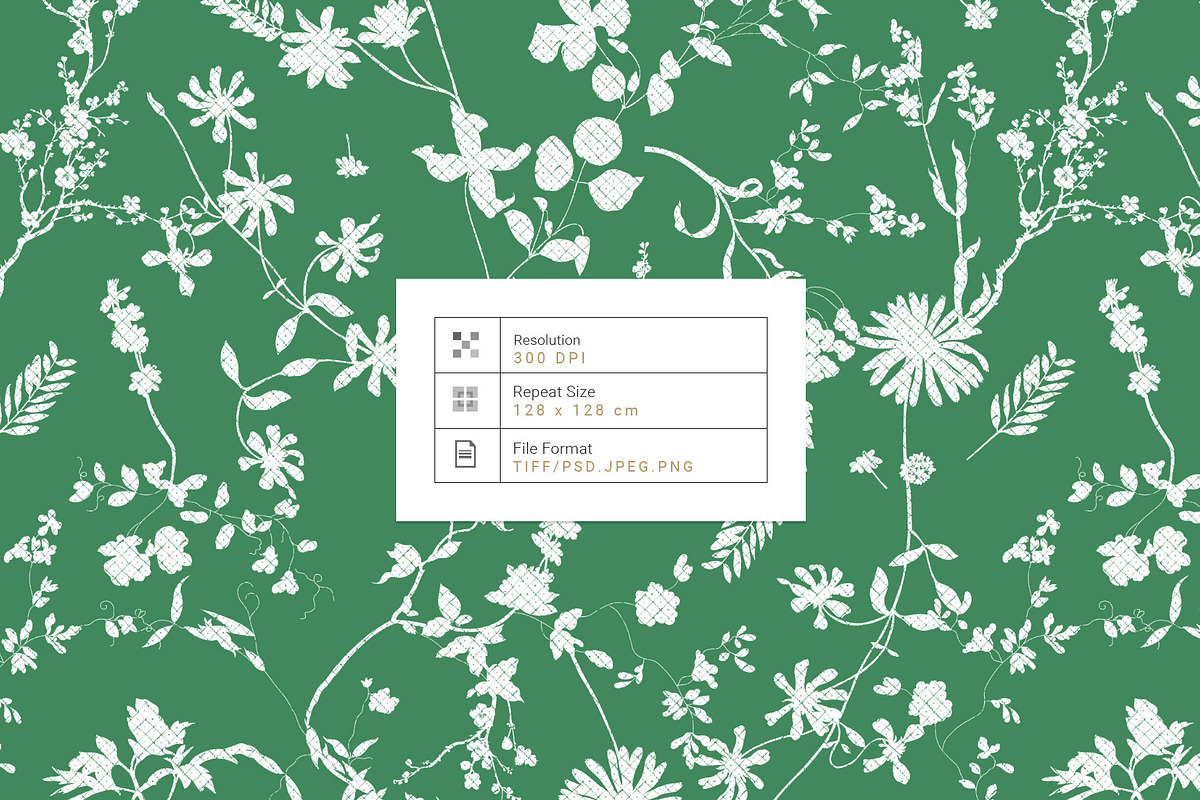 Fleurs Exquises, Hand made Prints!, a Pattern Graphic by TSTUDIO (Photo 5 of 18)